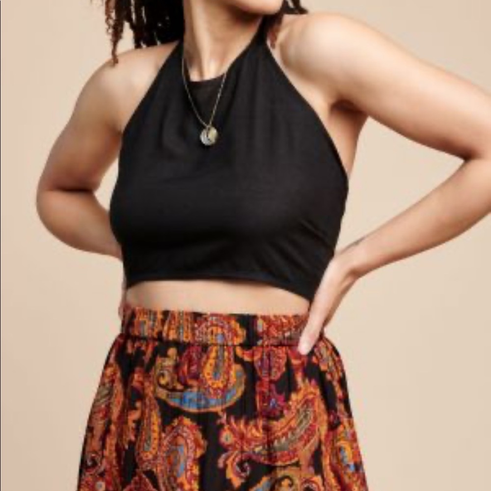 Sexy Linen Crop Top